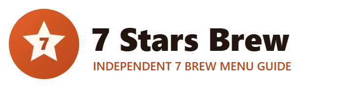 7 Stars Brew logo – independent 7 Brew menu guide